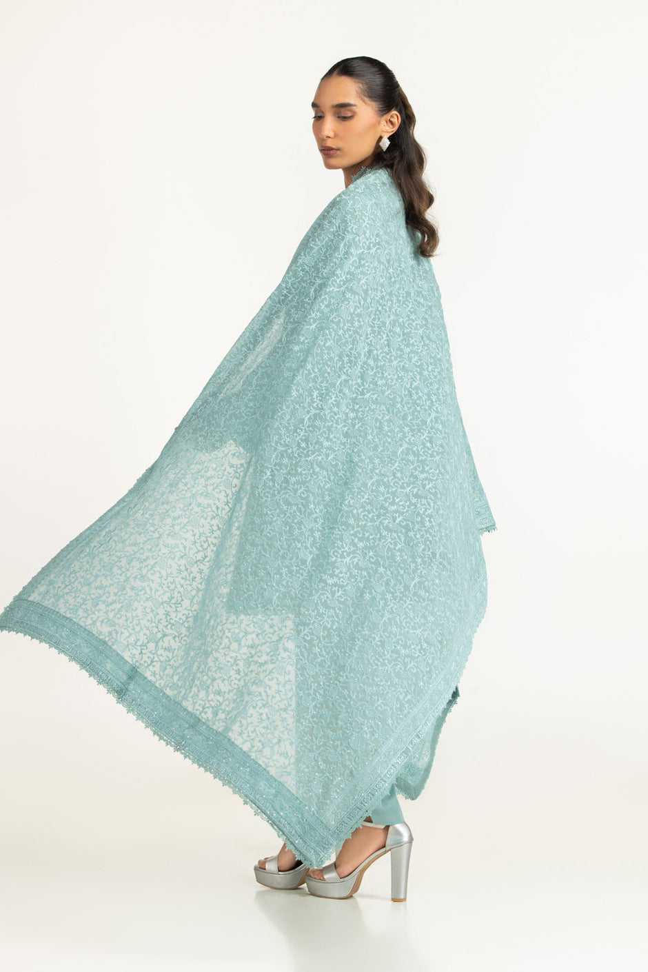 3PC Lawn Embroidered Suit