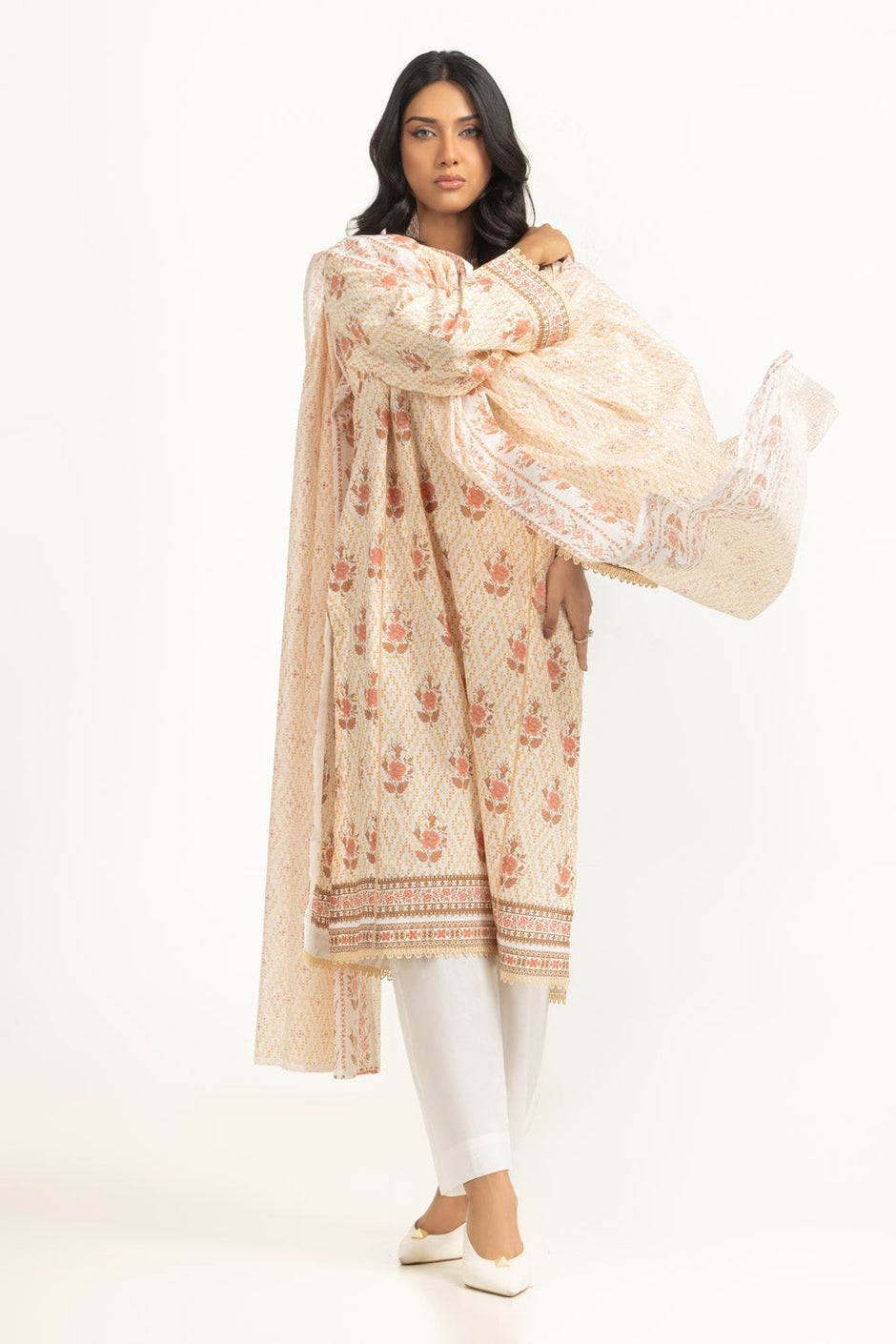 3PC Lawn Printed Suit