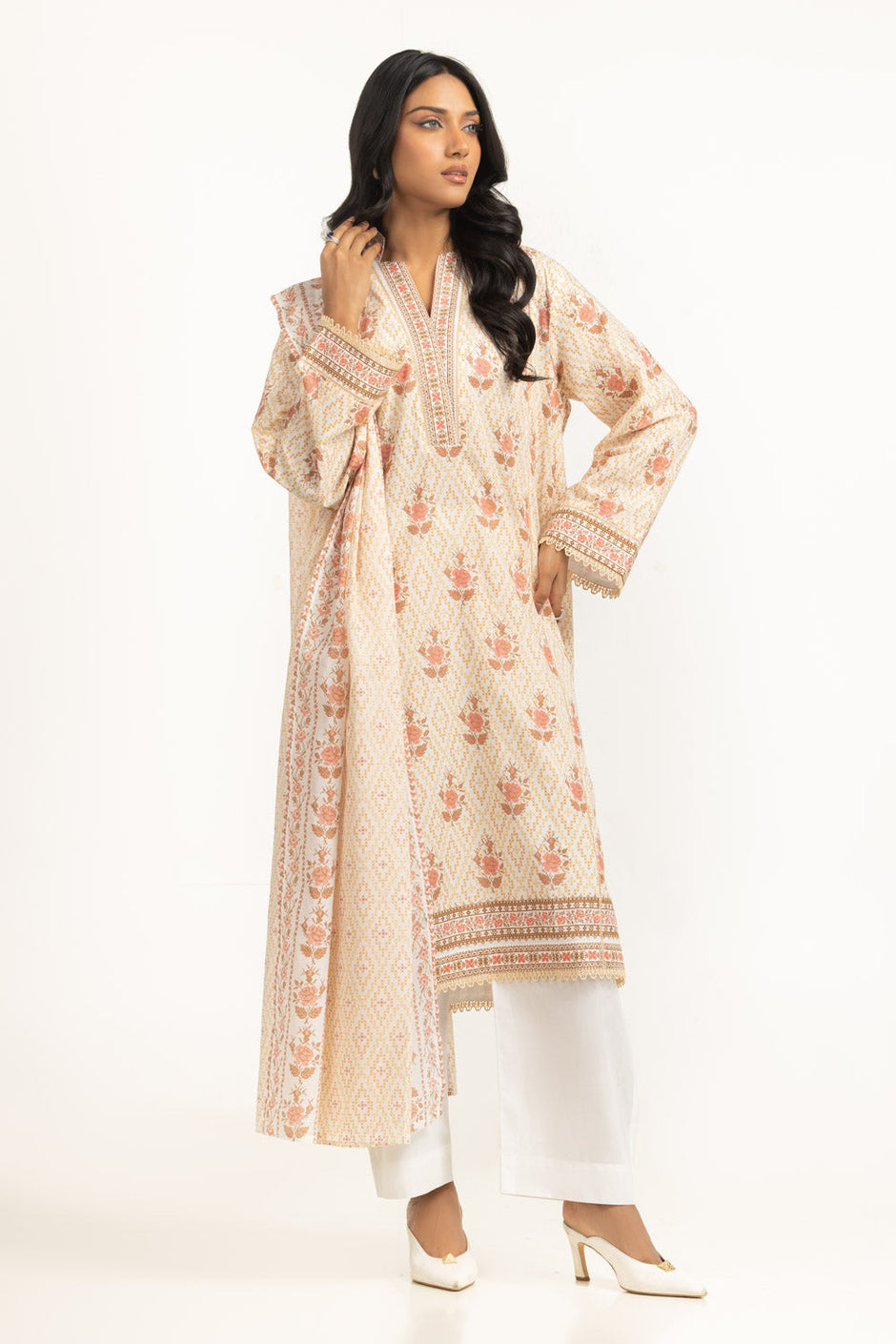 3PC Lawn Printed Suit