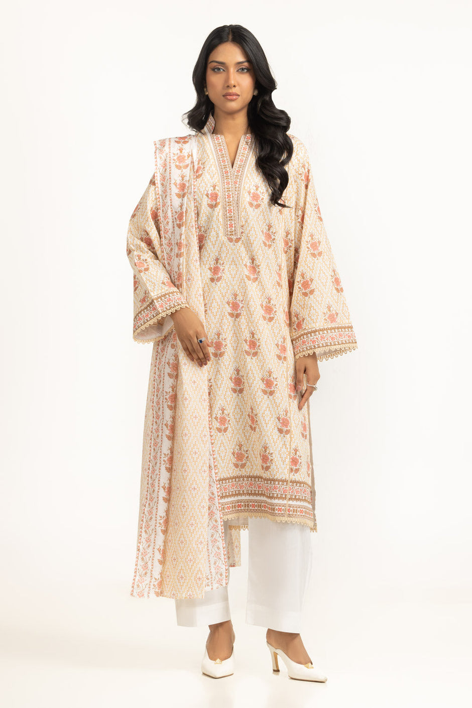 3PC Lawn Printed Suit