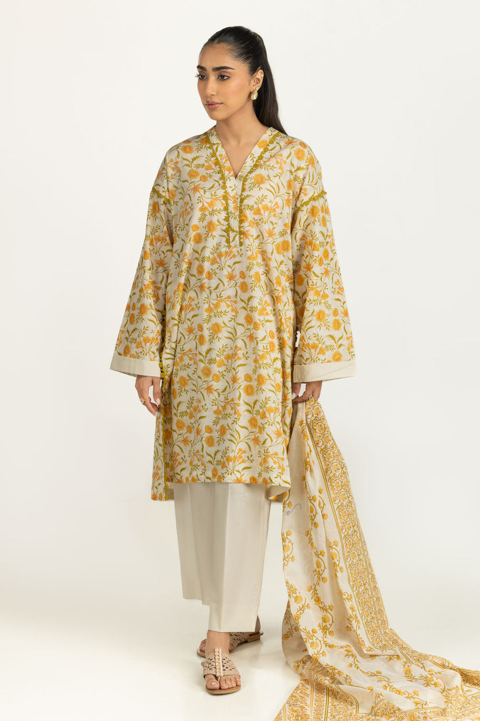 3PC Lawn Printed Suit