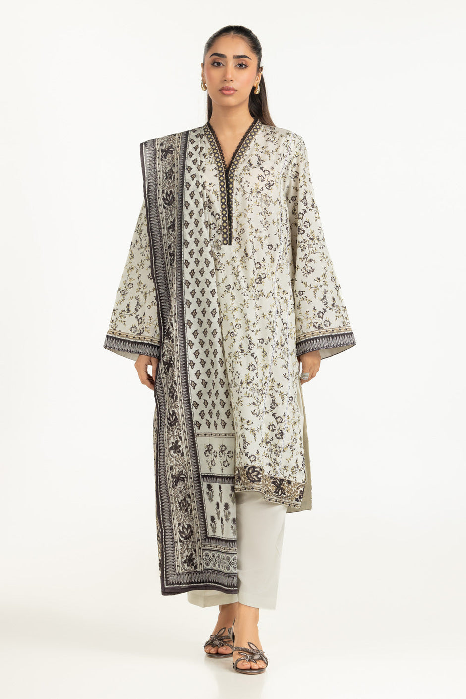3PC Lawn Printed Suit