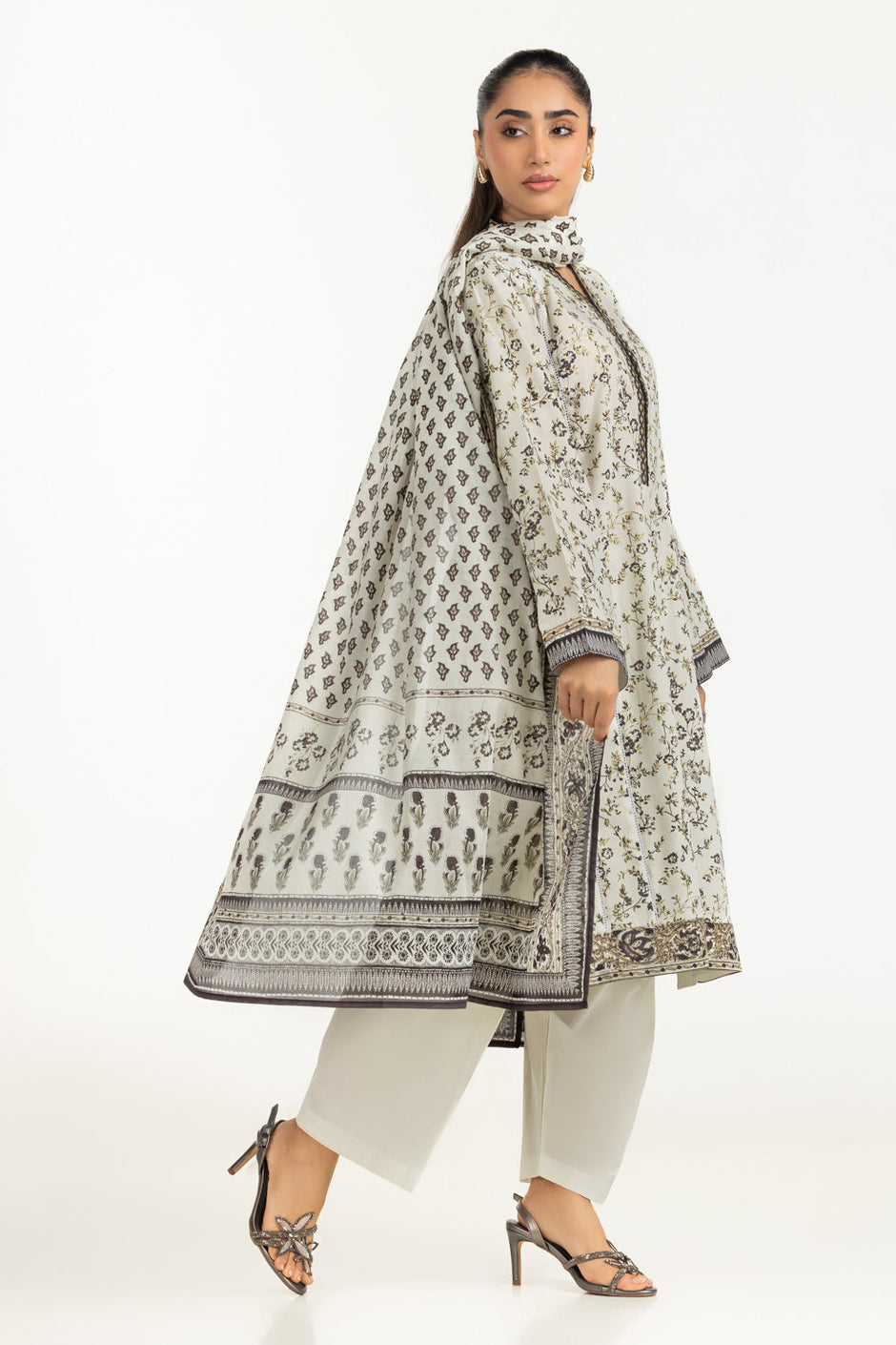 3PC Lawn Printed Suit