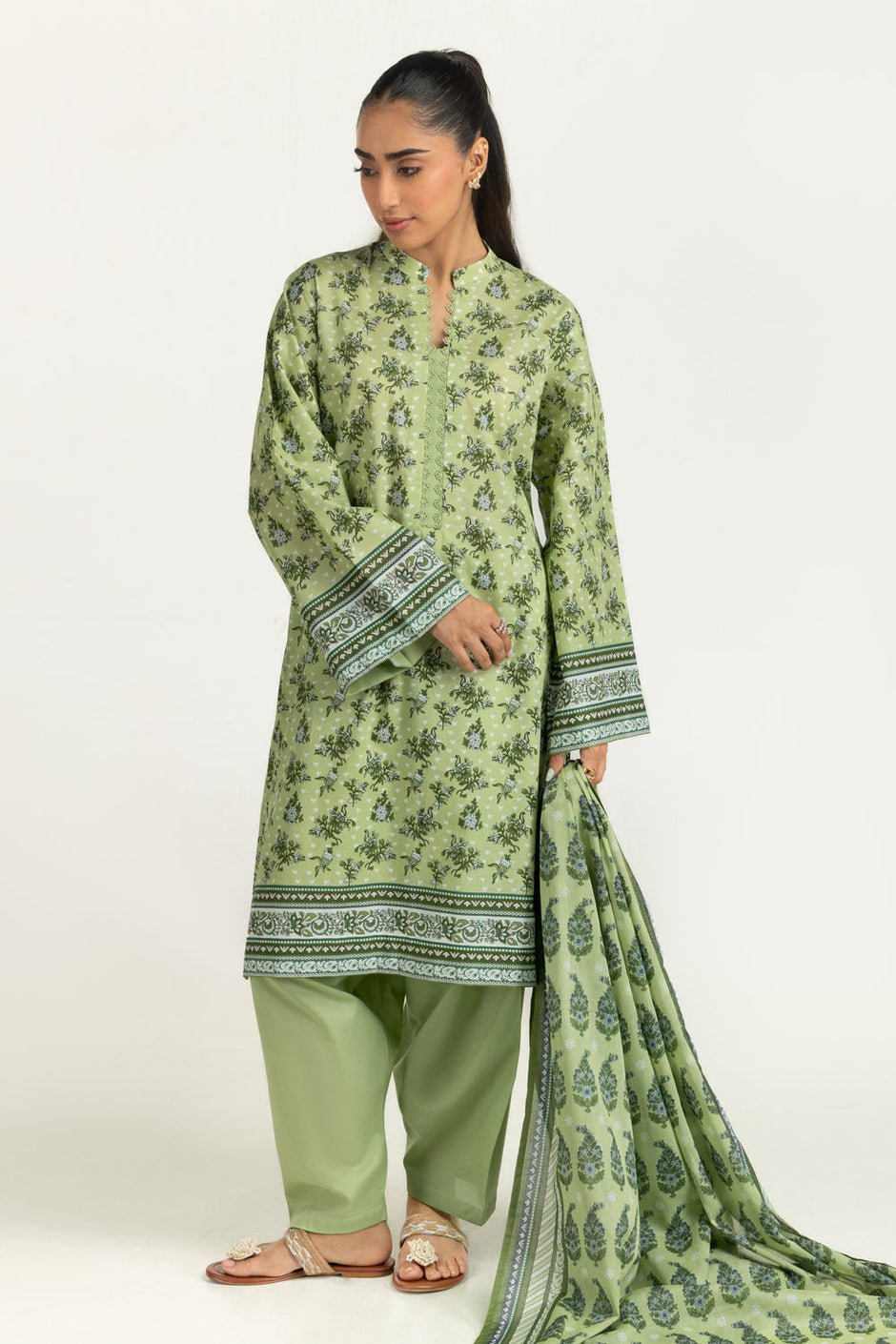 3PC Lawn Printed Suit