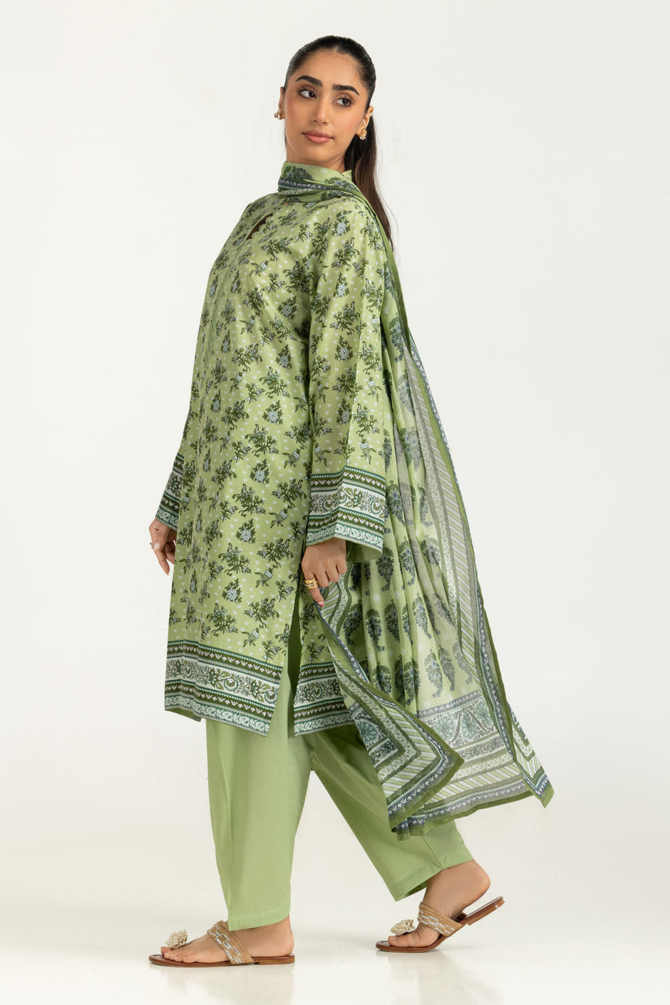 3PC Lawn Printed Suit