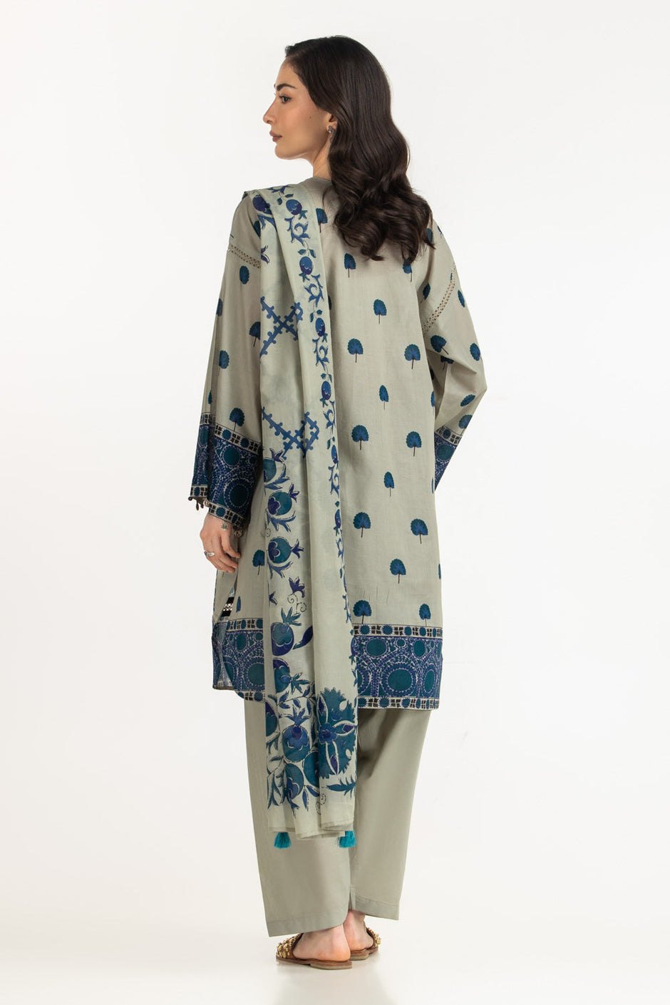 3PC Lawn Printed Suit