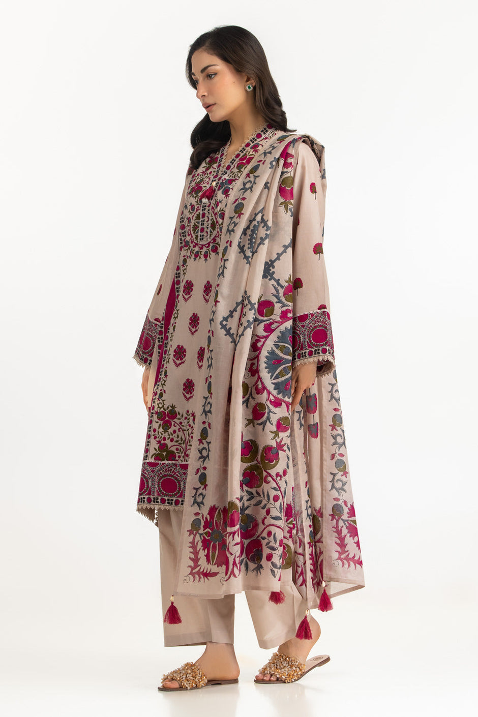 3PC Lawn Printed Suit