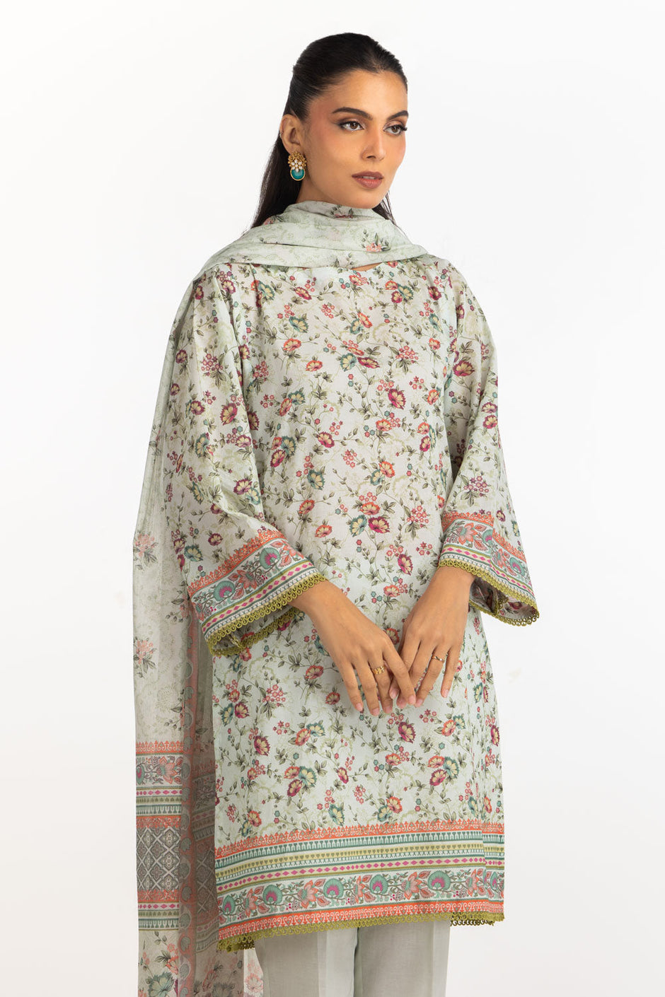 3PC Lawn Printed Suit