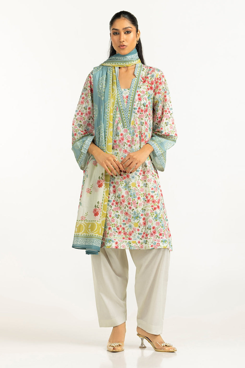 3PC Lawn Printed Suit