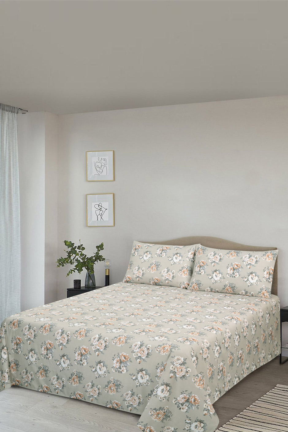 MFJP-022 Printed Bed Sheet Set