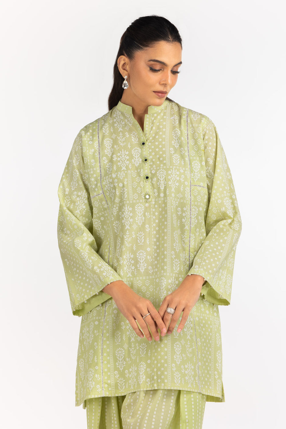 Cambric Block Printed Co-Ord Set