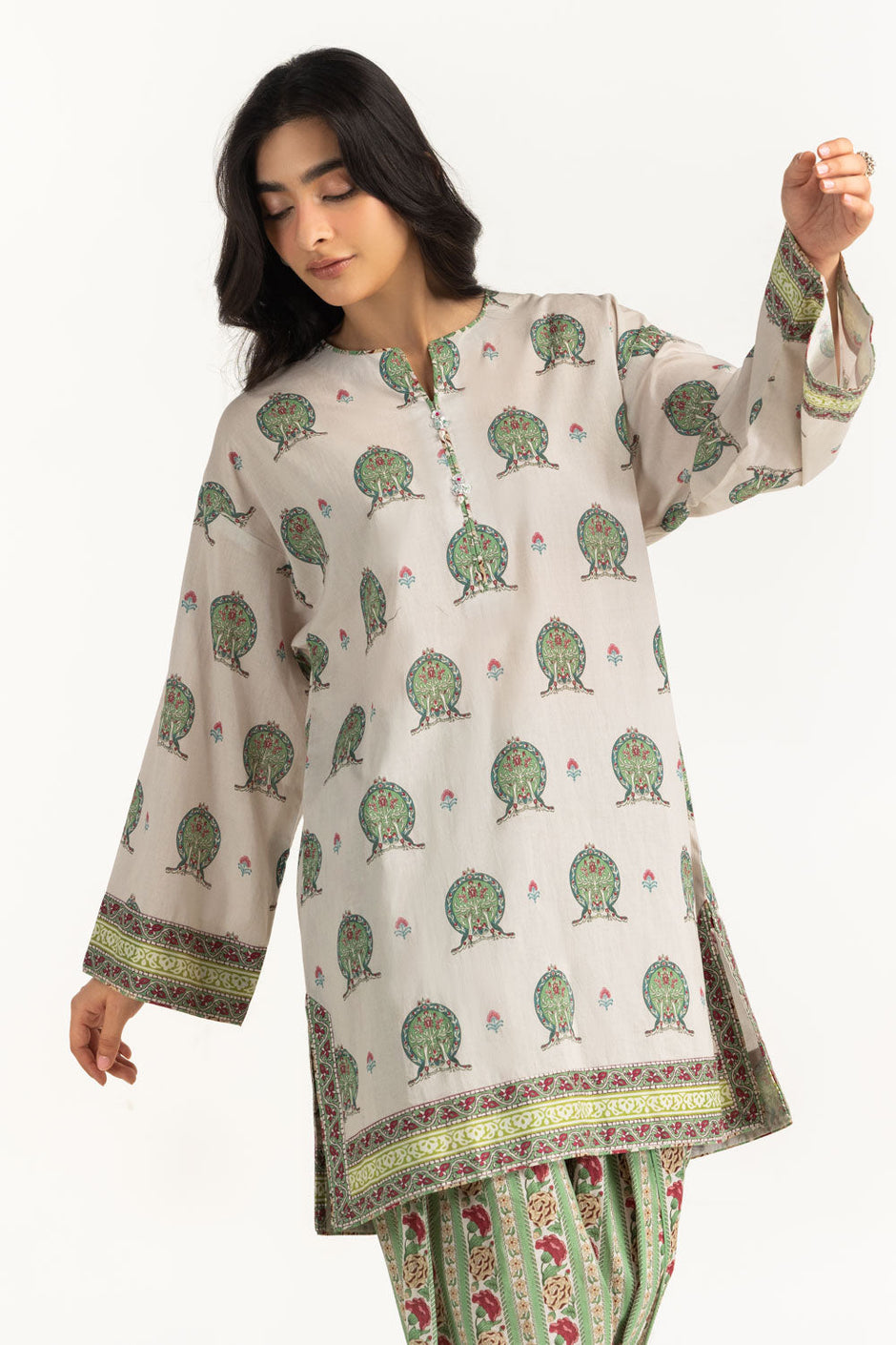 Cambric Printed Co-Ord Set