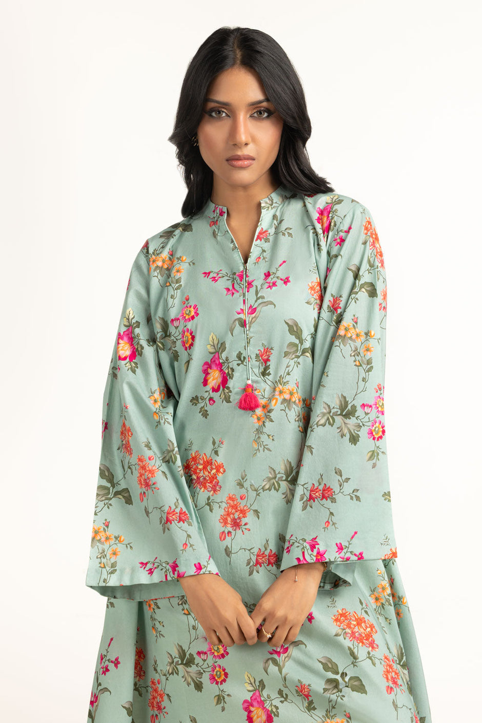 Cambric Printed Shirt