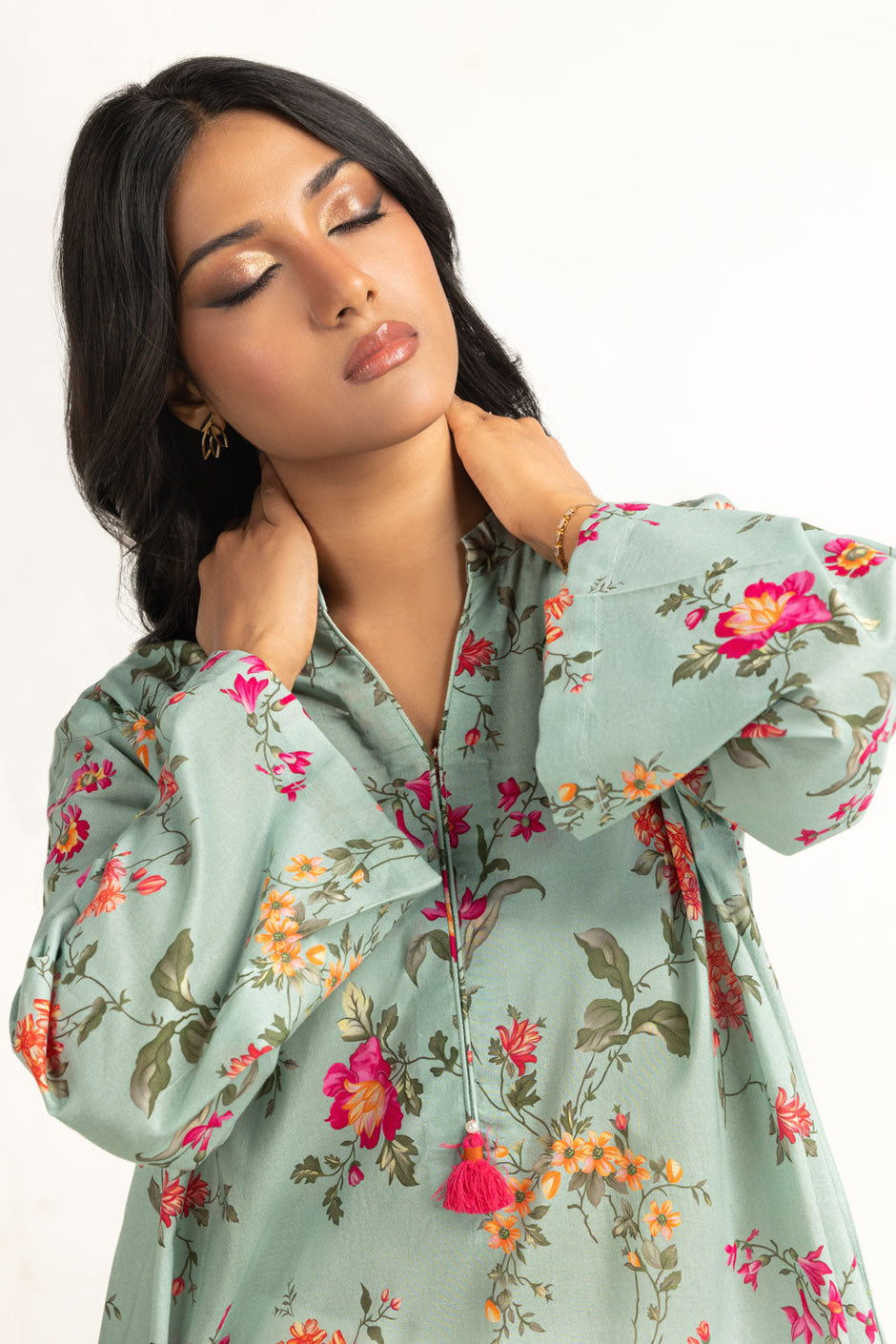 Cambric Printed Shirt
