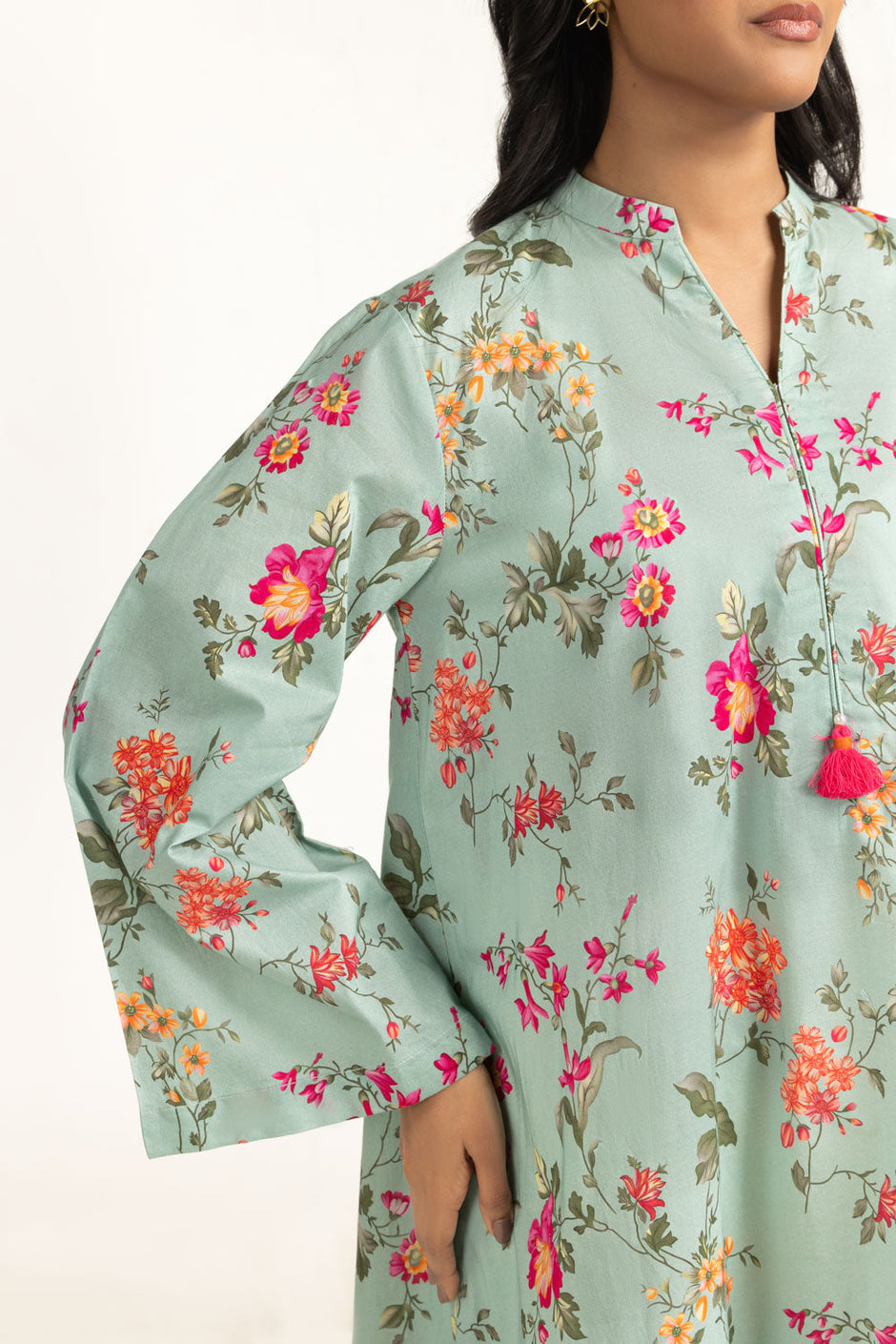 Cambric Printed Shirt