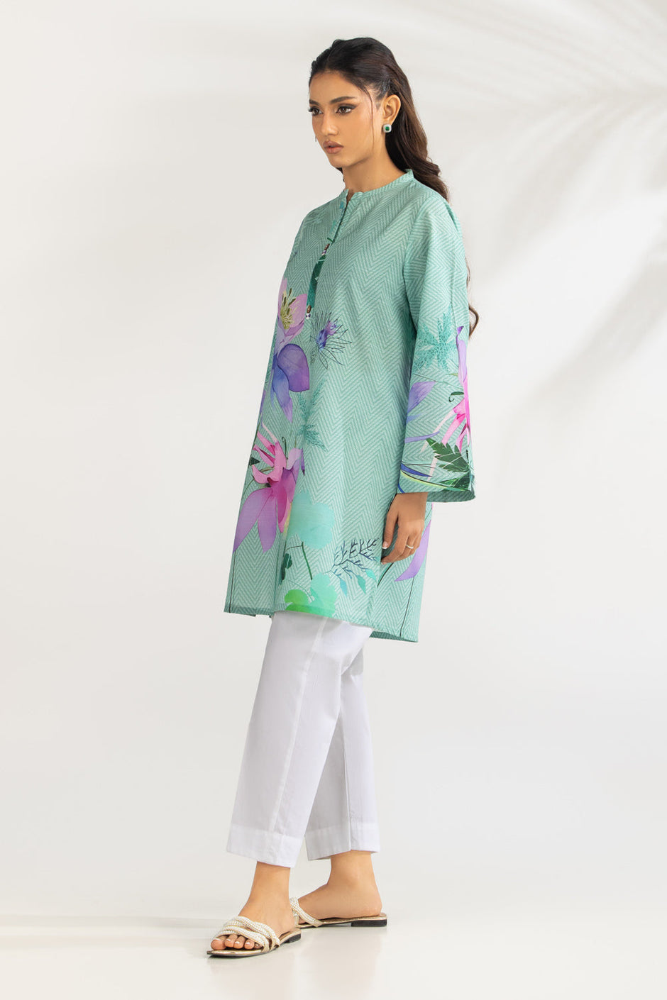 Cambric Printed Shirt