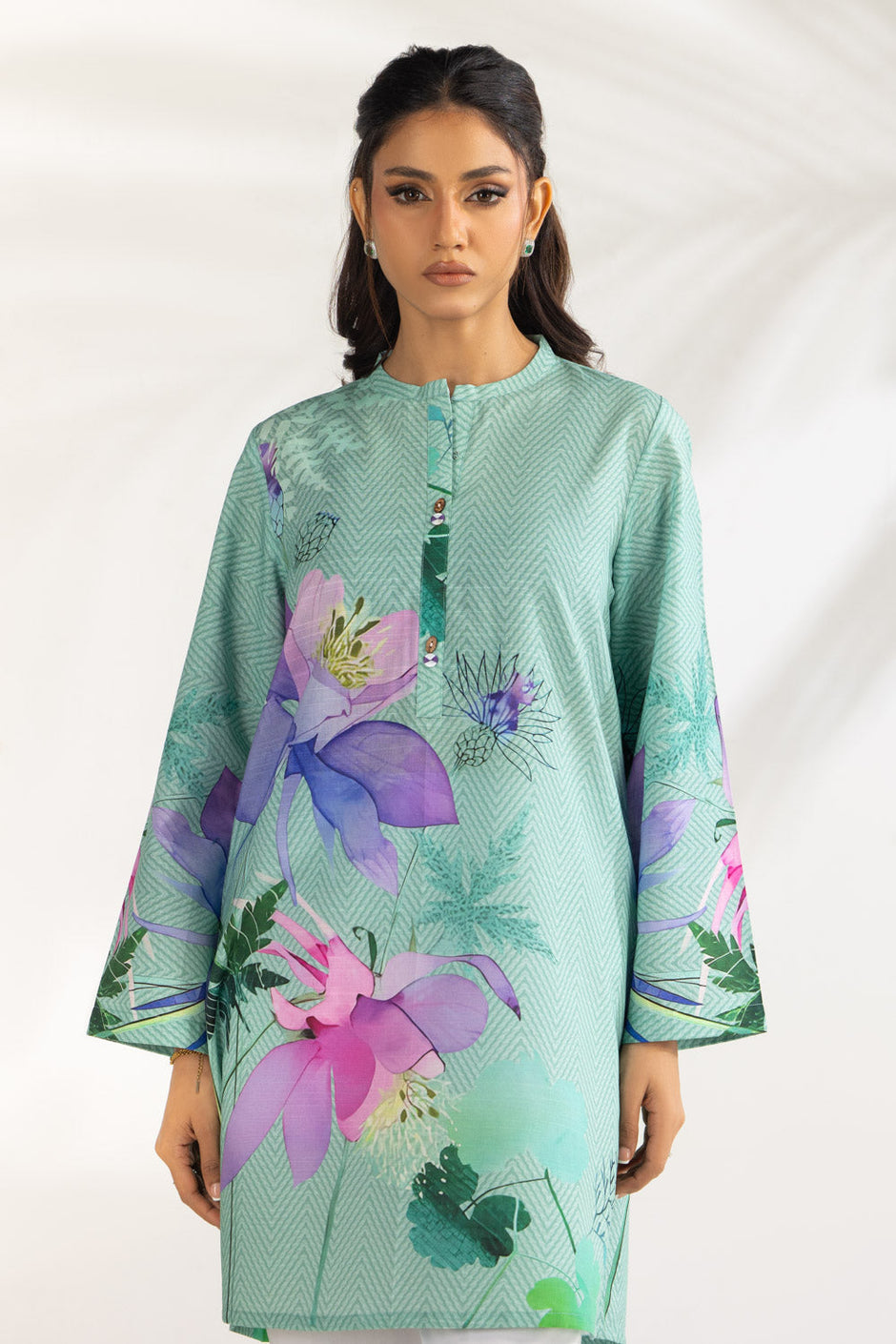 Cambric Printed Shirt
