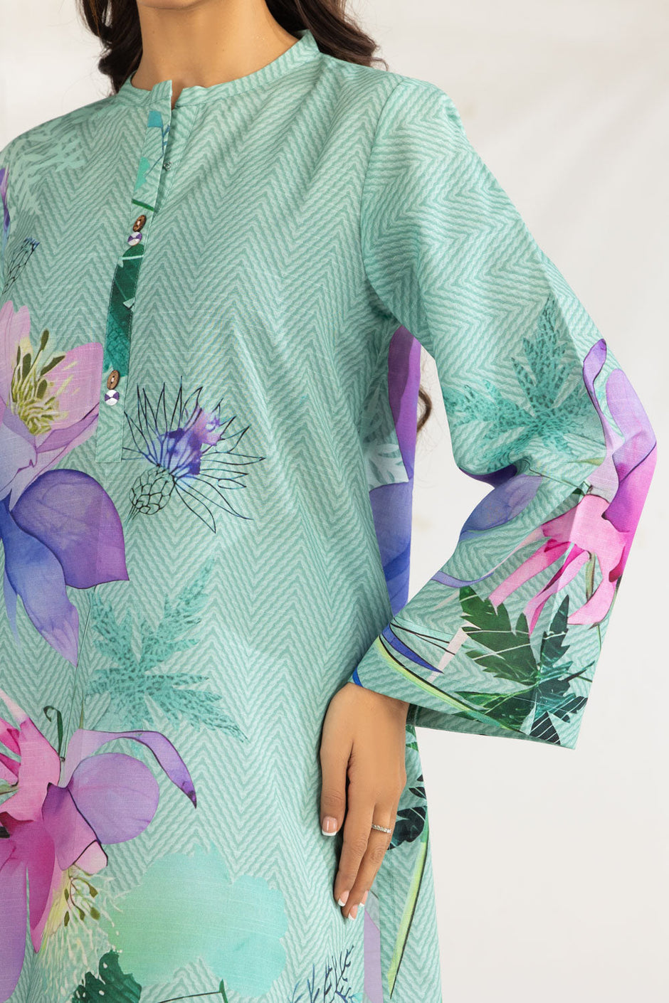 Cambric Printed Shirt