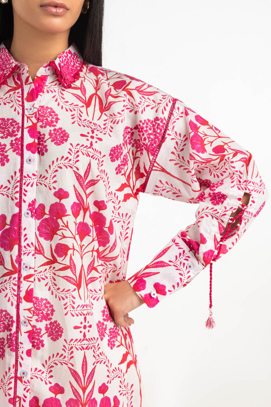 Cambric Printed Shirt