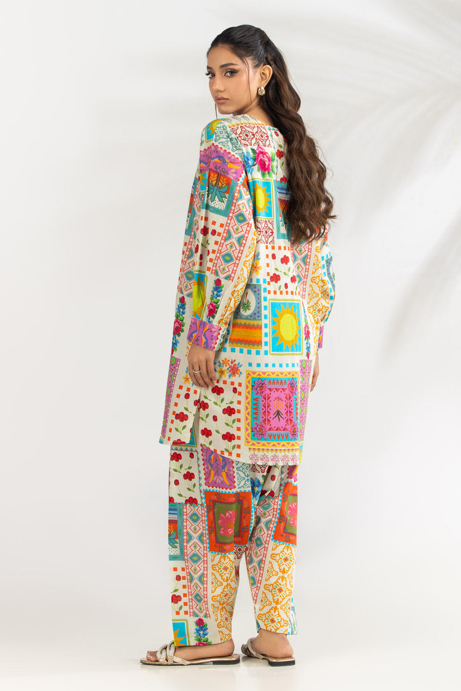 Cotton Viscose Printed Co-Oed Set