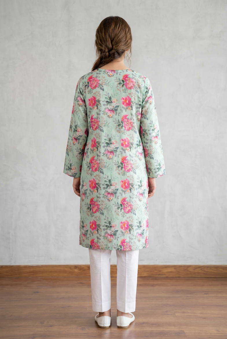 1PC Lawn Printed Shirt