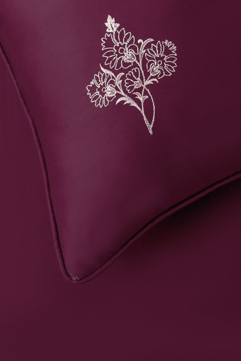 Mahogany T-200 Embroidered Bed Sheet Set