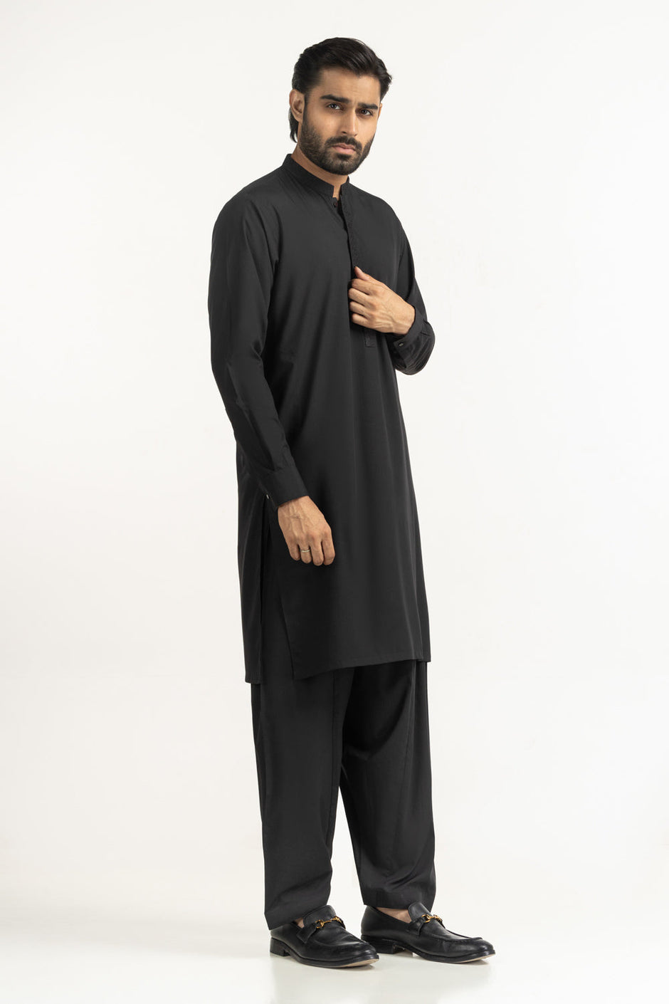 Regular Fit Embroidered Suits SK-EMB25-026