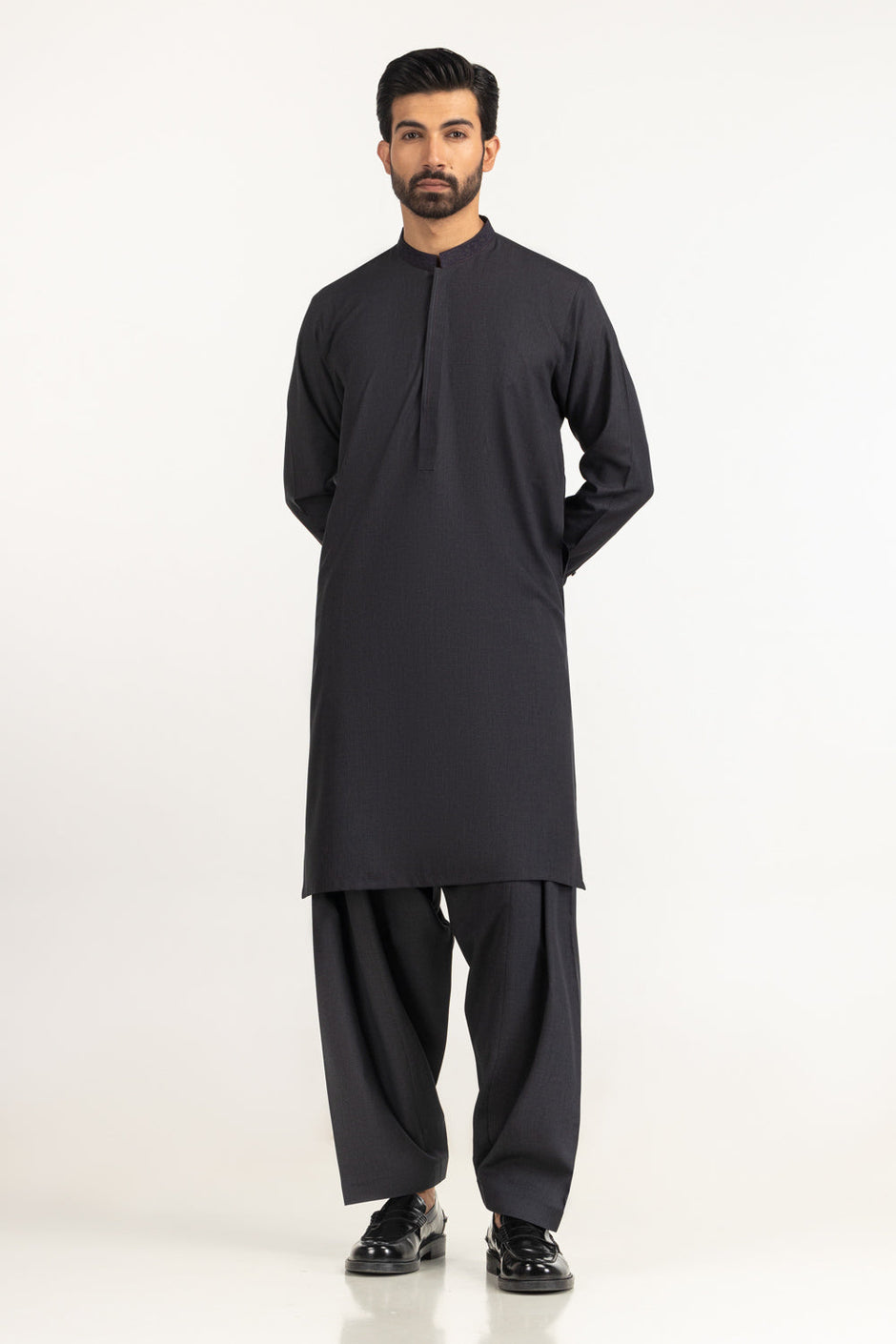 Regular Fit Embroidered Suits SK-EMB25-050
