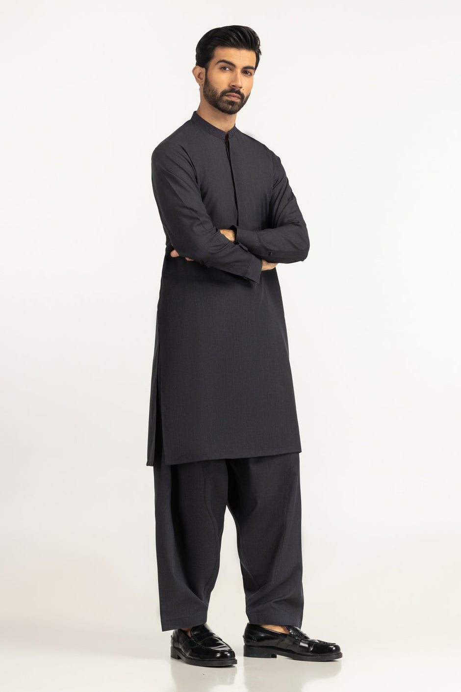 Regular Fit Embroidered Suits SK-EMB25-050