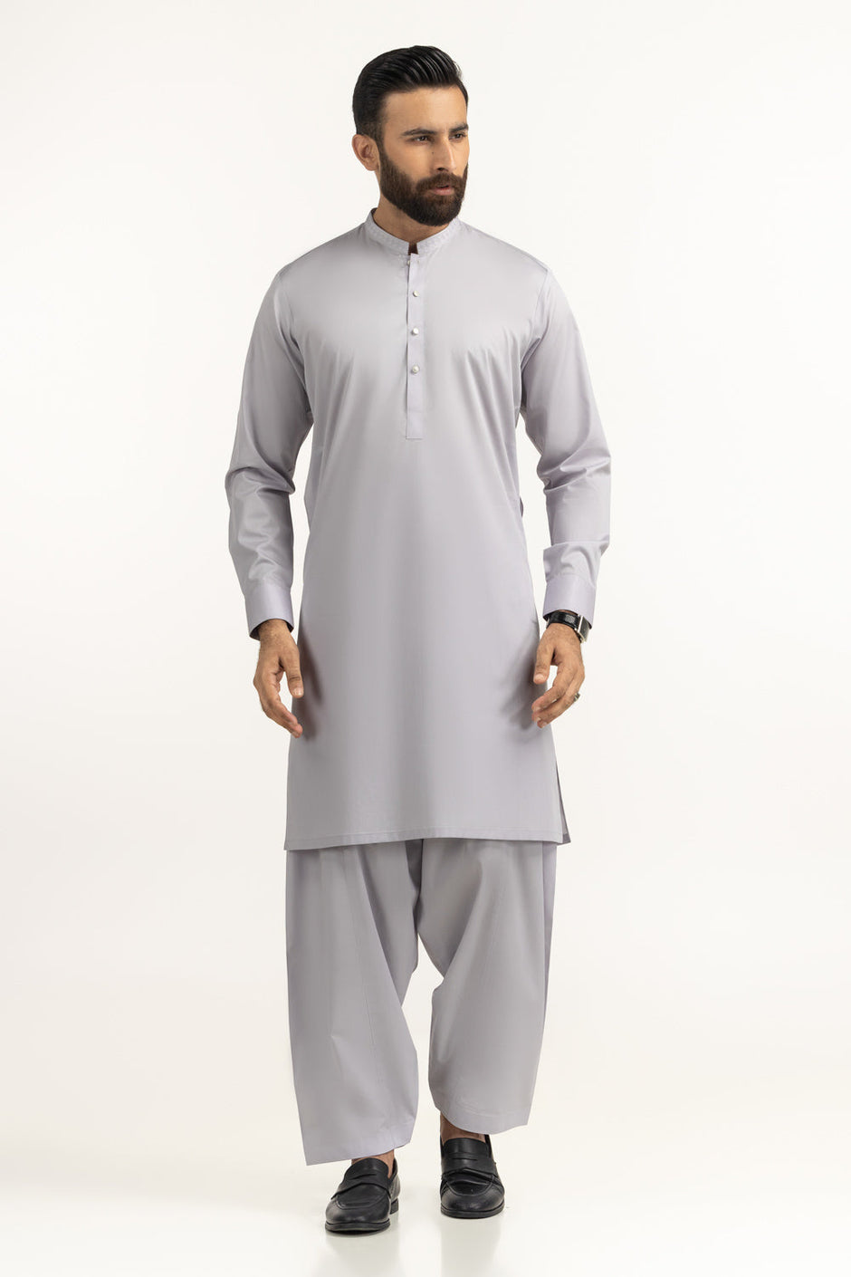 Regular Fit Embroidered Suits SK-EMB25-032