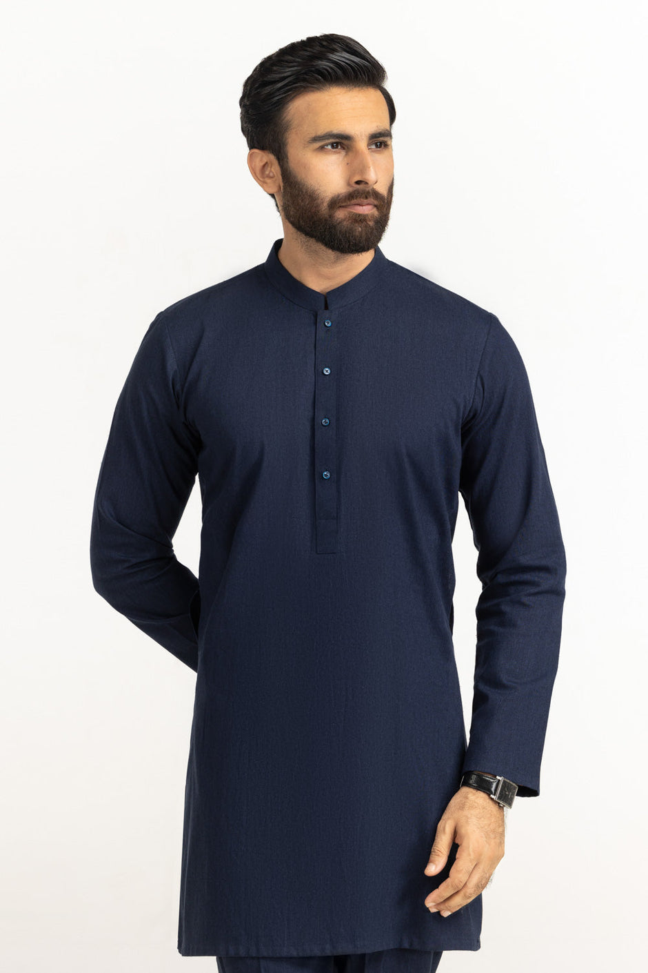 Short Length Kameez with Slim Straight Trouser Suit SK-BSCSL25-004