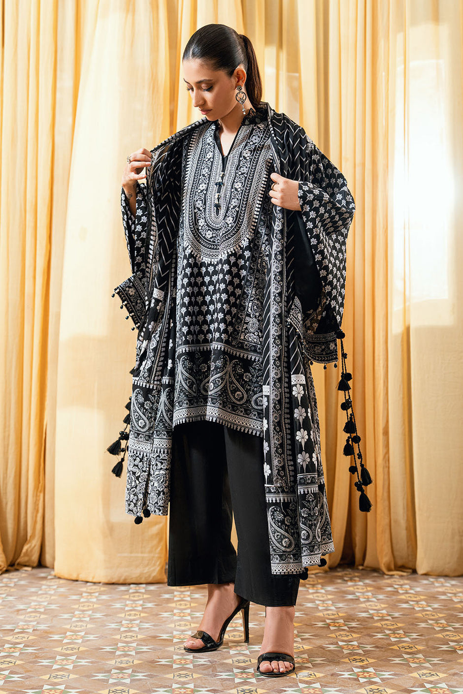 3 Piece Printed Lawn Suit