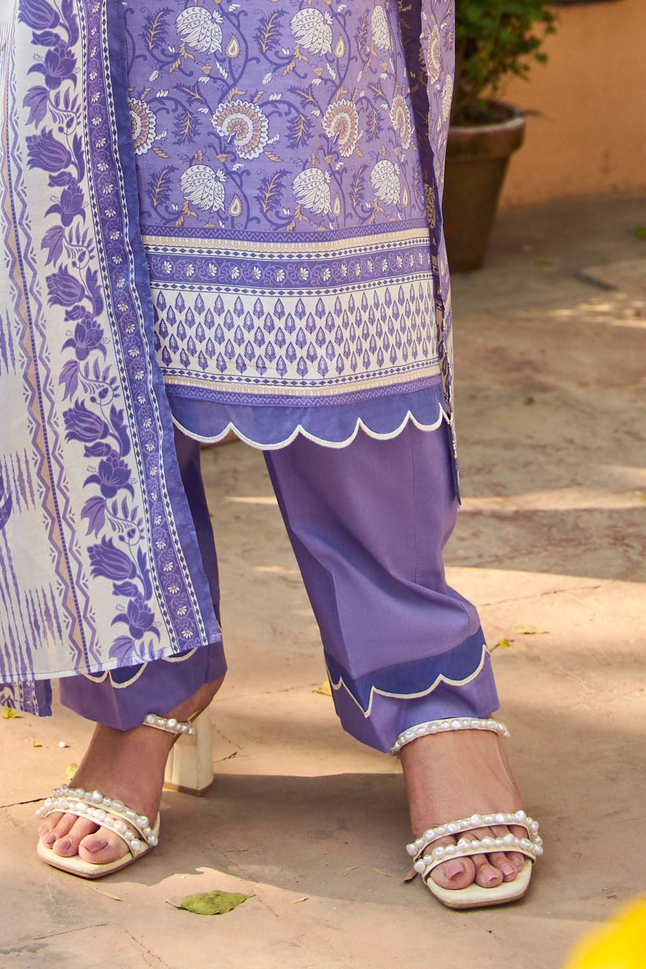 3 Piece Printed Lawn Suit with Dupatta