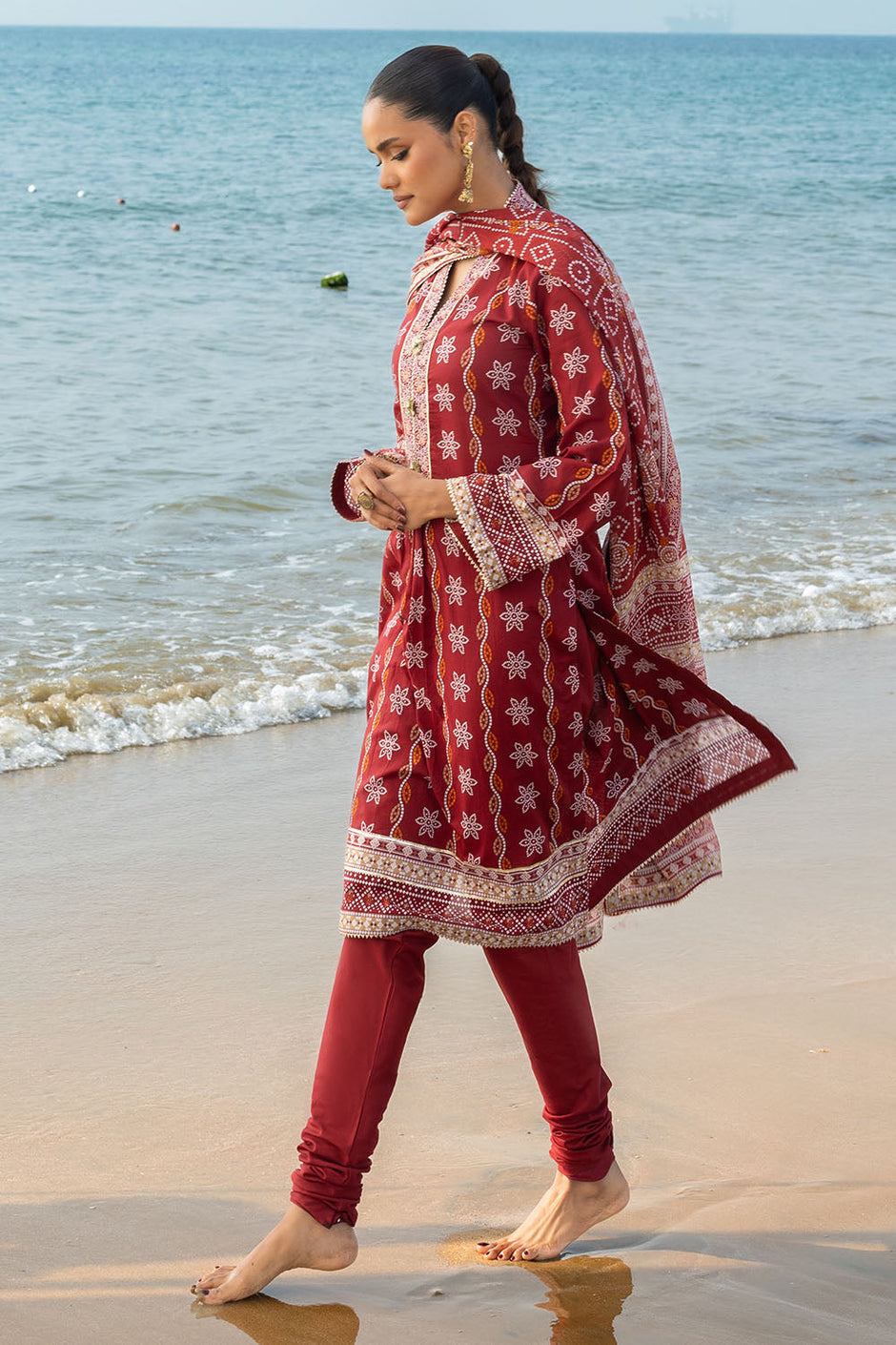 3 Piece Printed Lawn Suit