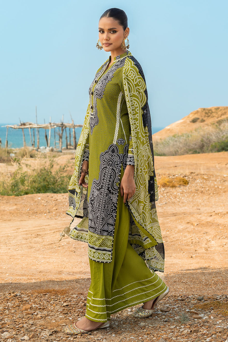 3 Piece Printed Lawn Suit