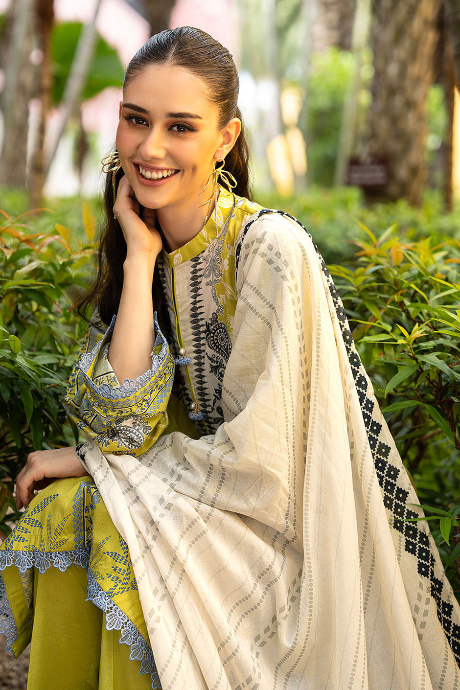 3 Piece Printed Lawn Suit