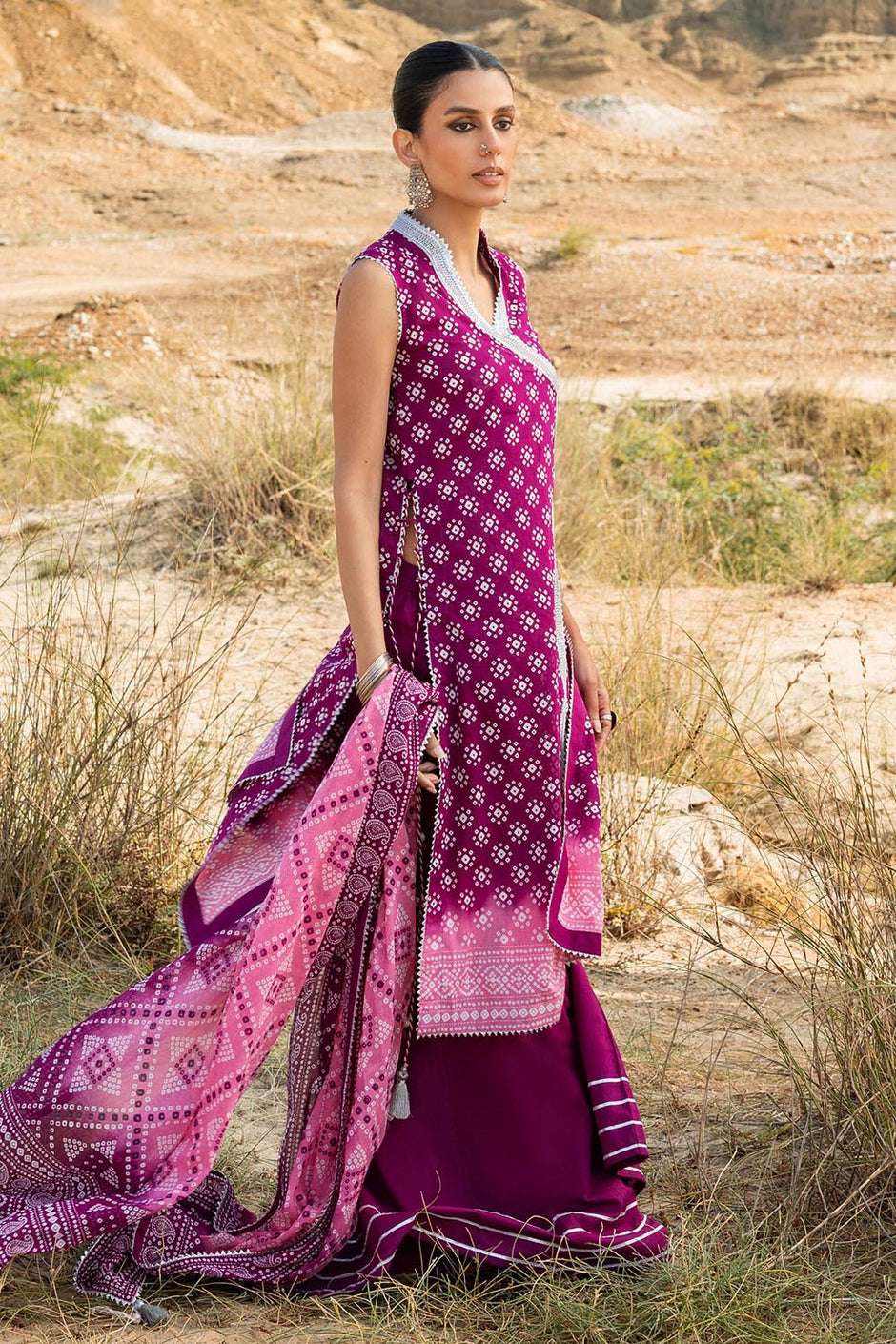 3 Piece Printed Lawn Suit