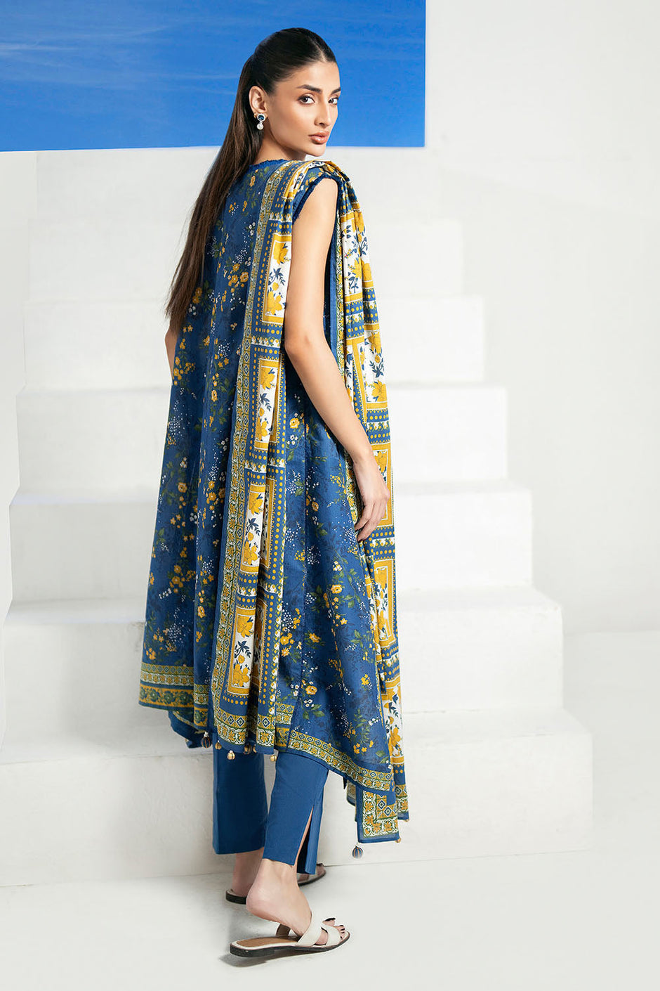 3 Piece Printed Lawn Suit