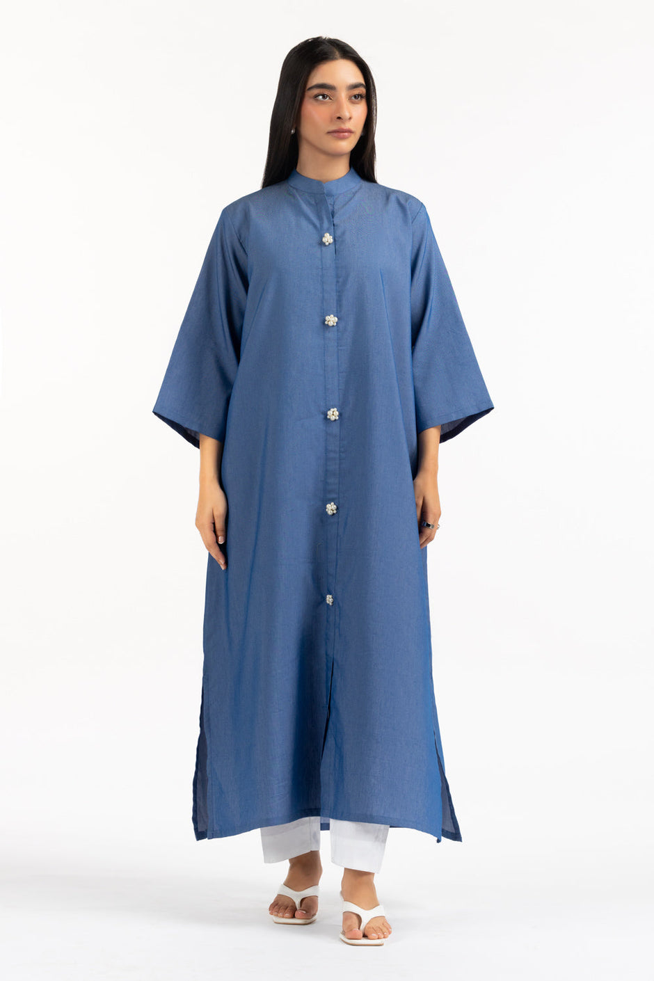 Twill Dyed Long Shirt