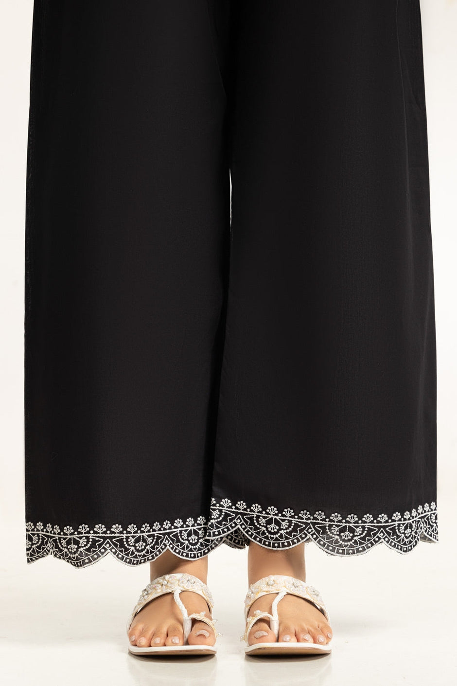 Cambric Embroidered Trouser IPT-44485