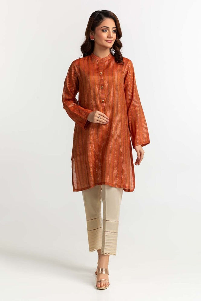 Yarn Dyed Embellished Shirt GLS-24-60