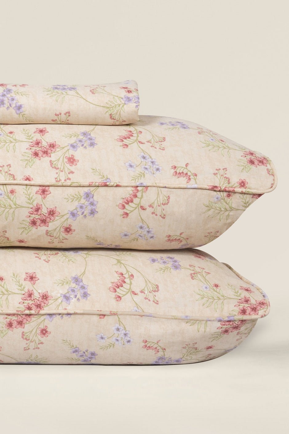 Peachy Flora T-200 Bed Sheet Set