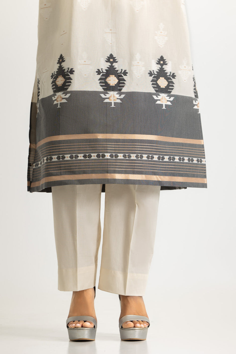 3PC Dyed Jacquard Suit