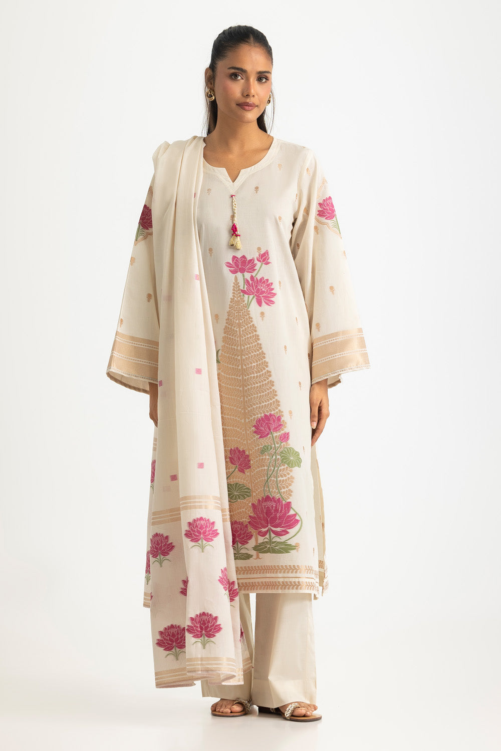 3PC Jacquard Dyed Suit