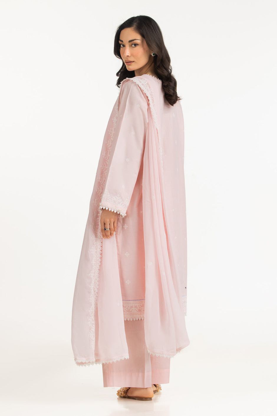 3PC Lawn Embroidered Suit