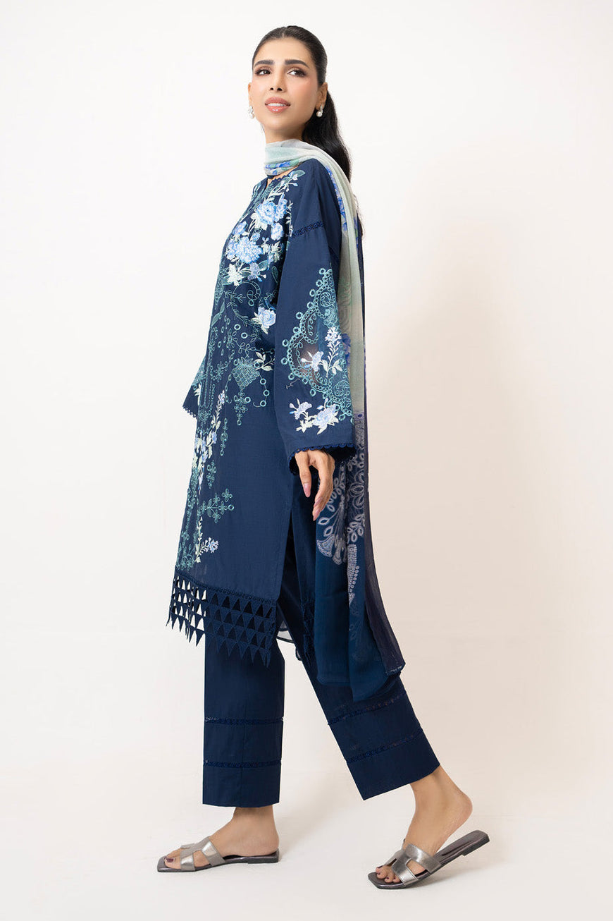 3PC Lawn Embroidered Suit