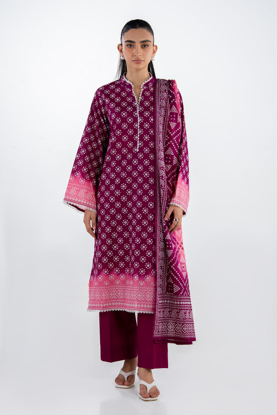 3PC Lawn Printed Suit