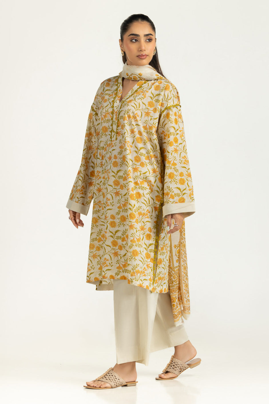3PC Lawn Printed Suit
