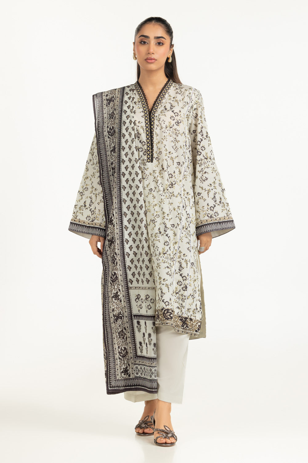 3PC Lawn Printed Suit