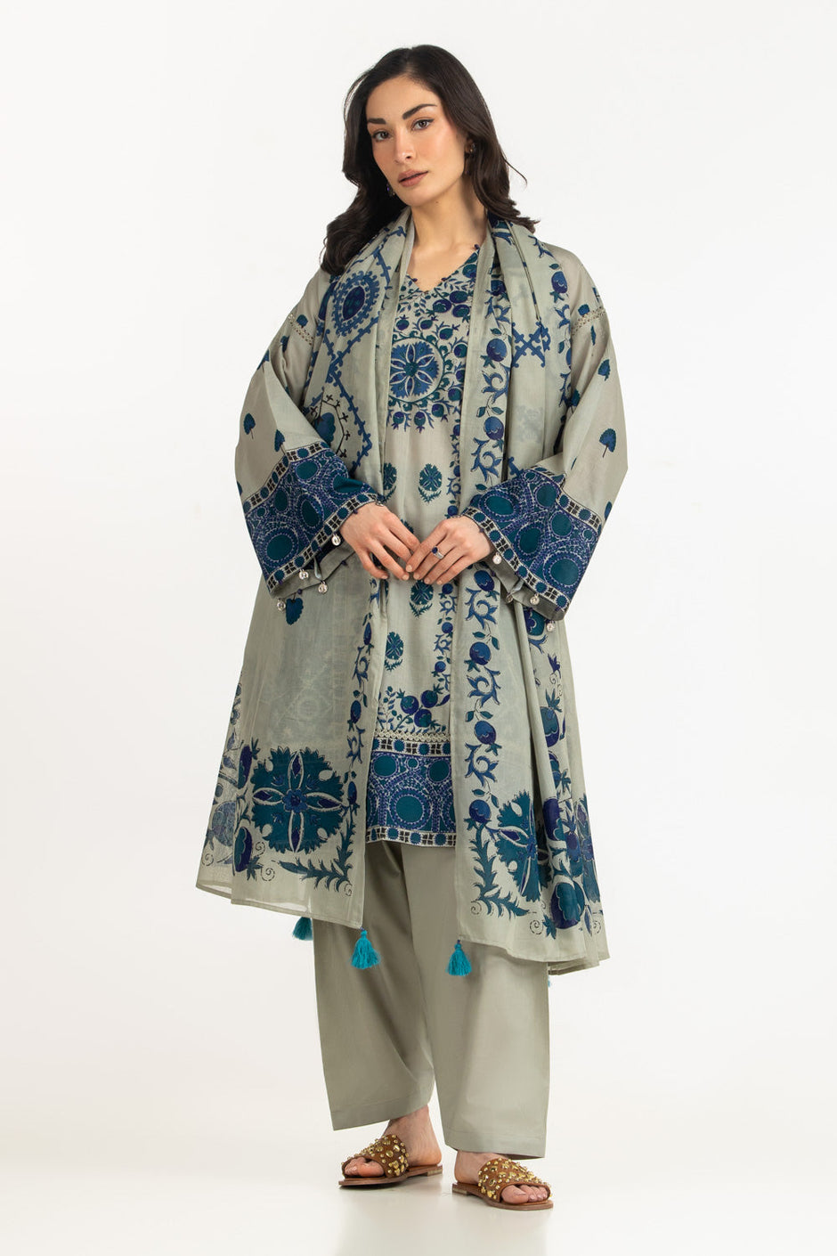 3PC Lawn Printed Suit